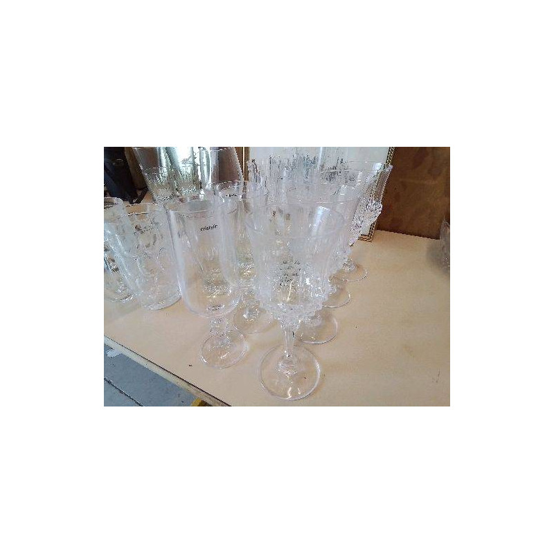 LOT DE 4 VERRES