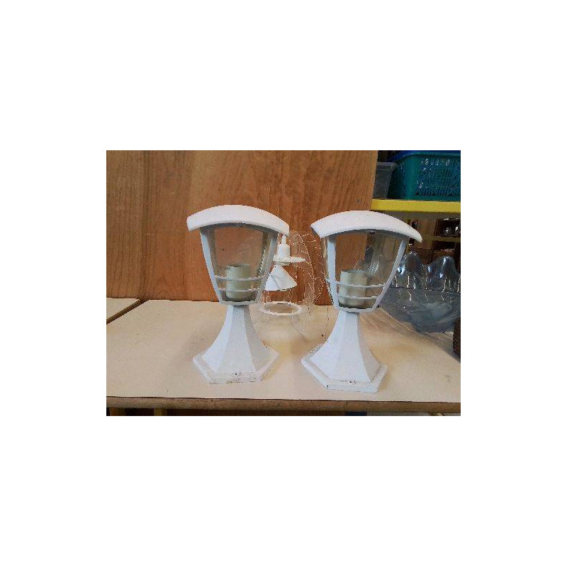 PAIRE LAMPADAIRES D’EXTERIEUR 
