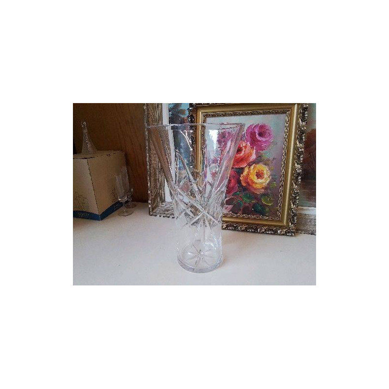 GRAND VASE EN CRISTAL 