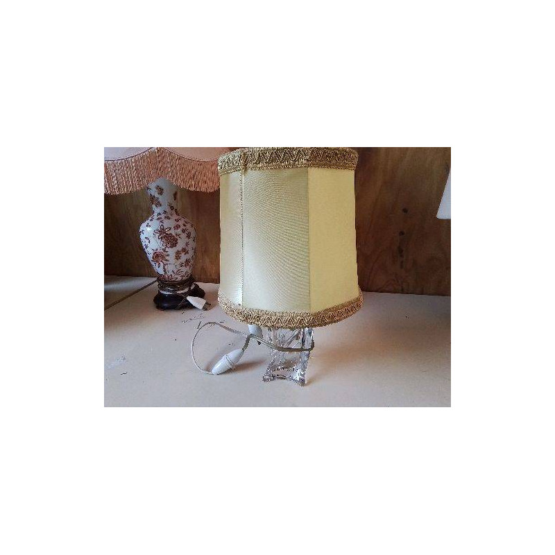 LAMPE PIED LAMPE EN CRISTAL 