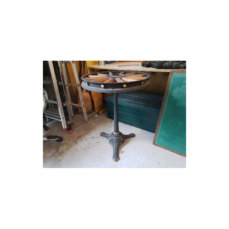 PIED DE TABLE STYLE INDUSTRIEL 