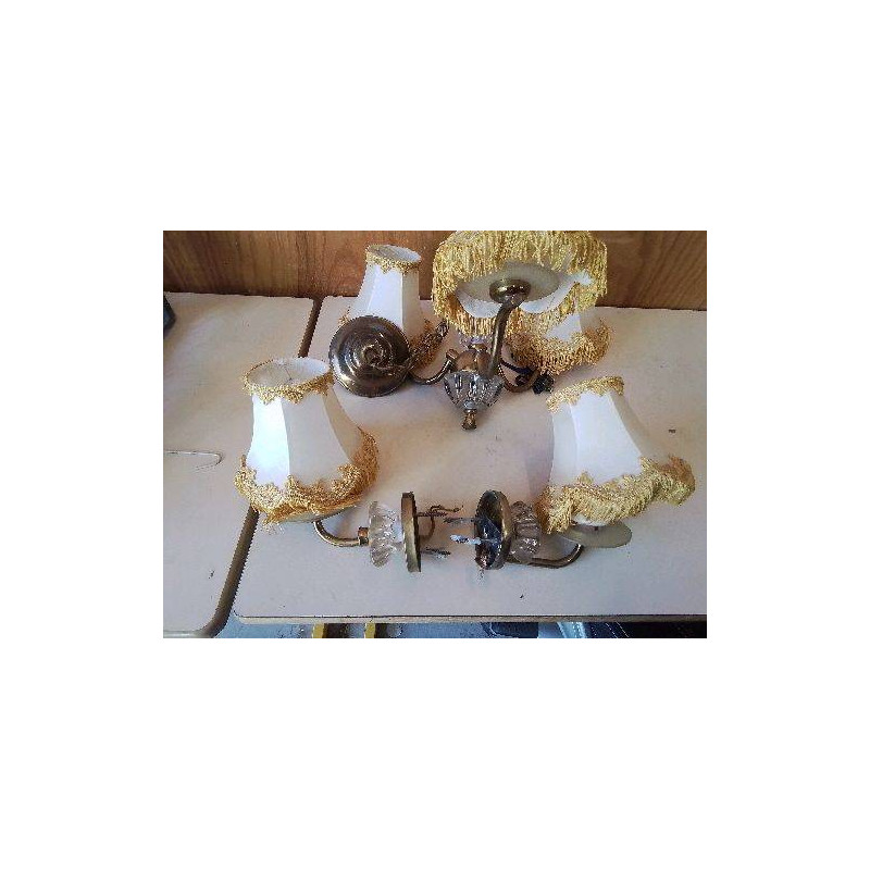 DUO APPLIQUE MURAL ANNÉE 50