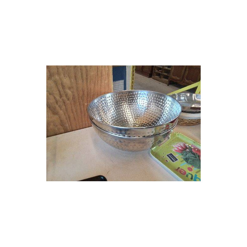 GRAND SALADIER ARGENTÉ 