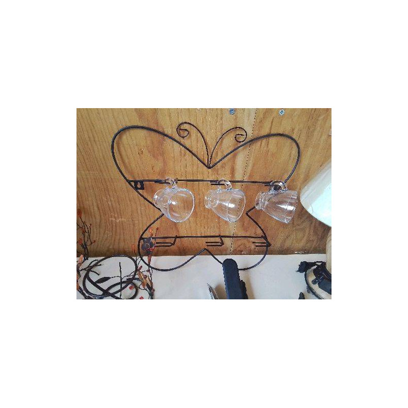 SUPPORT MURAL PAPILLON