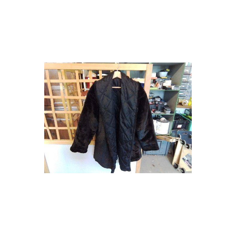 MANTEAU  REVERSIBLE NOIR CAROLL 