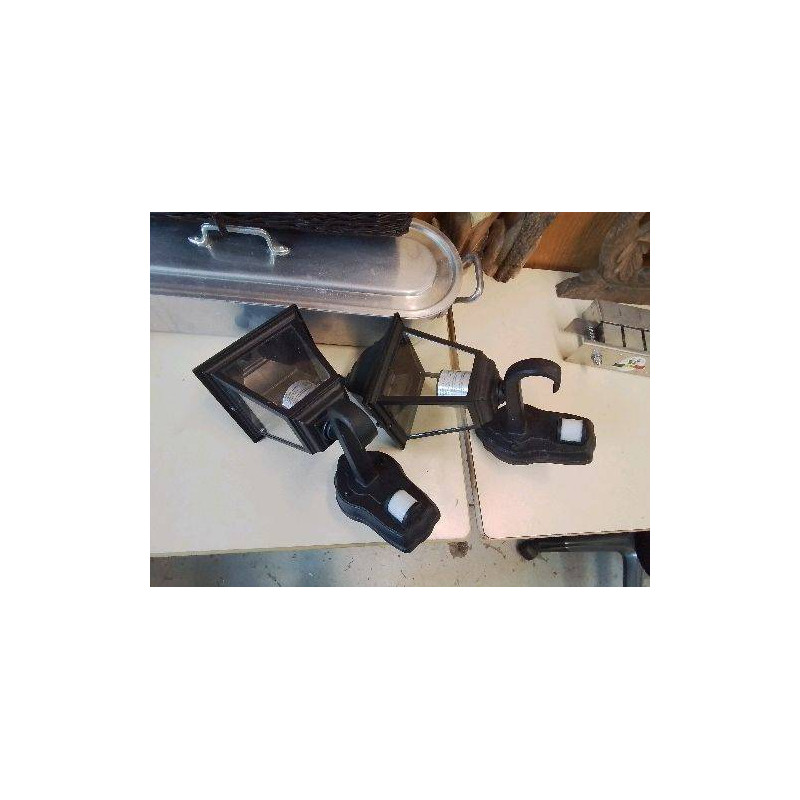 DUO APPLIQUES MURALES A DÉTECTEUR DE MOUVEMENT 