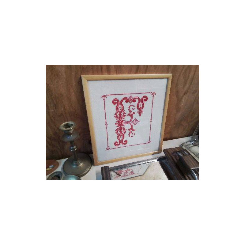 CADRE DECO POINT DE CROIX