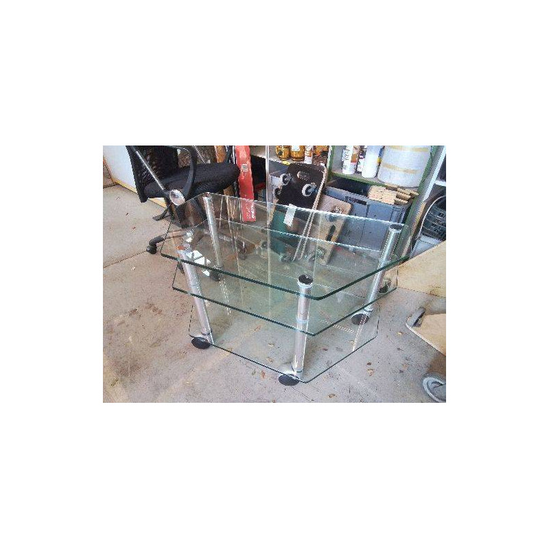 TABLE BASSE ROULANTE