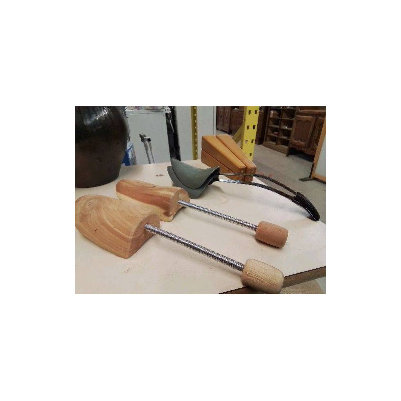 PAIRE EMBAUCHOIR EN BOIS 