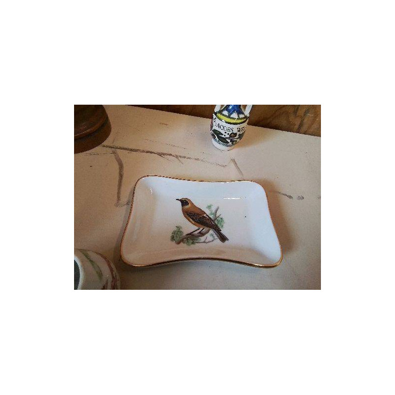 VIDE POCHE MOTIF OISEAU 