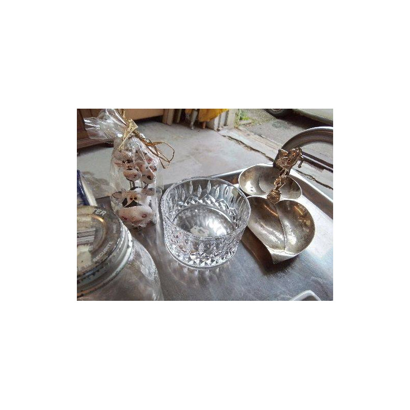 DESSOUS DE BOUTEILLE EN CRISTAL 