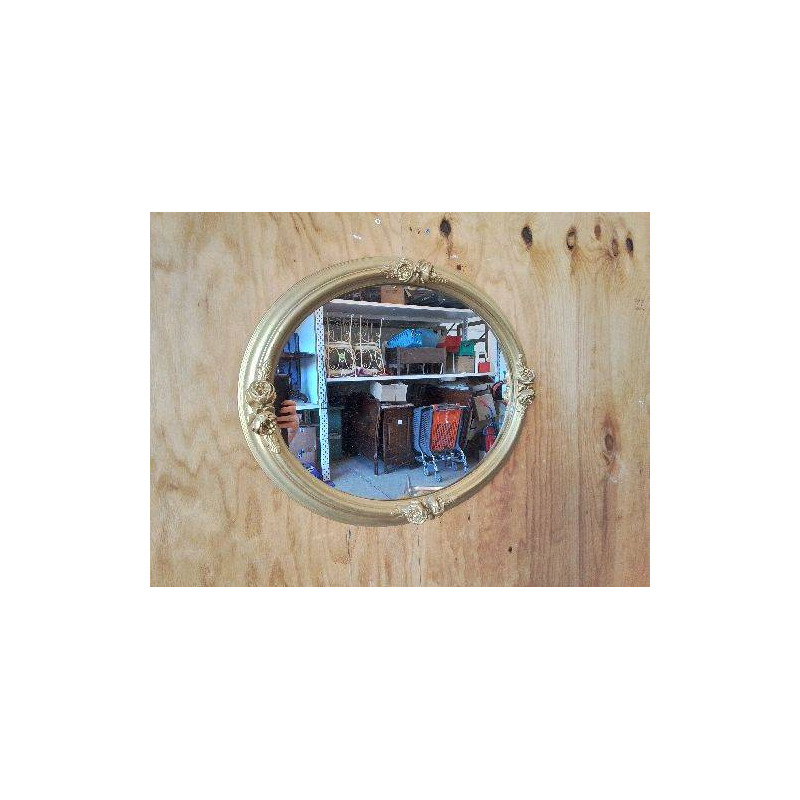 MIROIR OVAL ART DECO