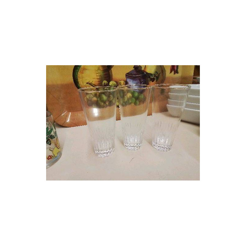 LOT DE 3 VERRES