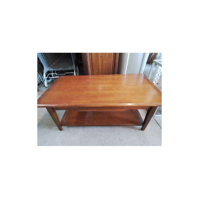 TABLE BASSE EN MERISIER 