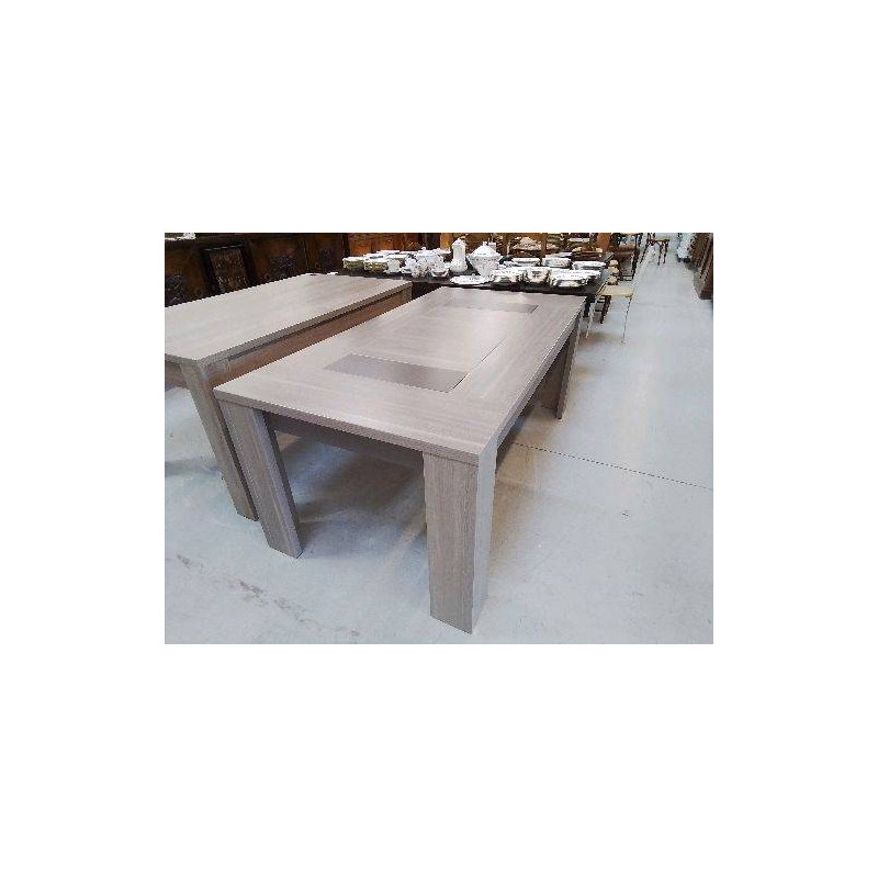 TABLE DE SALLE À MANGER GRISE 