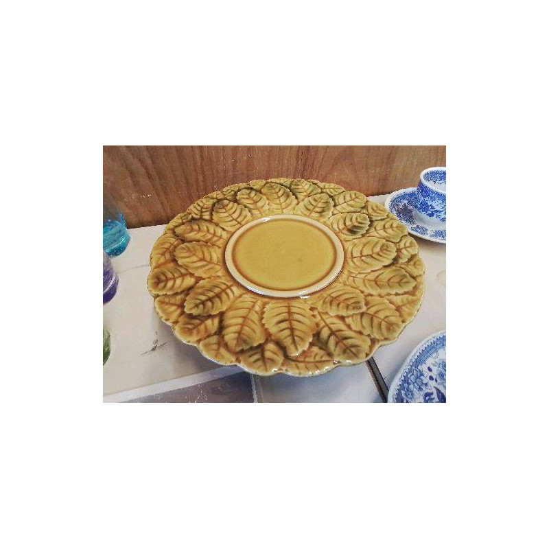 PLAT EN GRES ÉMAILLÉ 