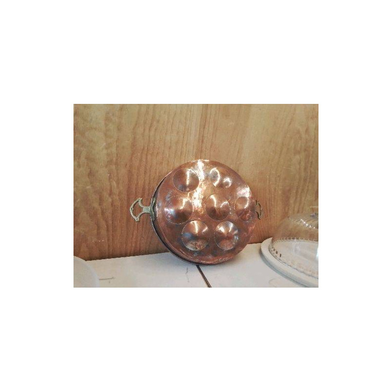 POÊLE À ESCARGOT CUIVRÉ 