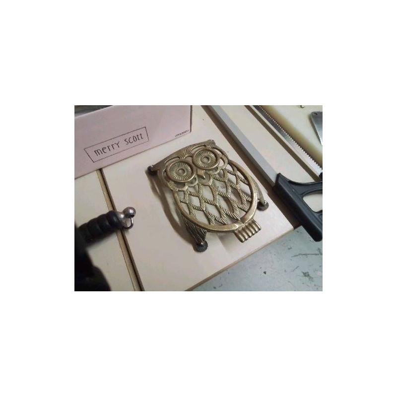 DESSOUS DE PLAT HIBOU