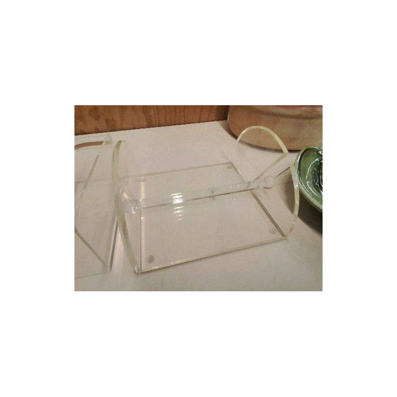 DISTRIBUTEUR DE SERVIETTES EN PLEXI