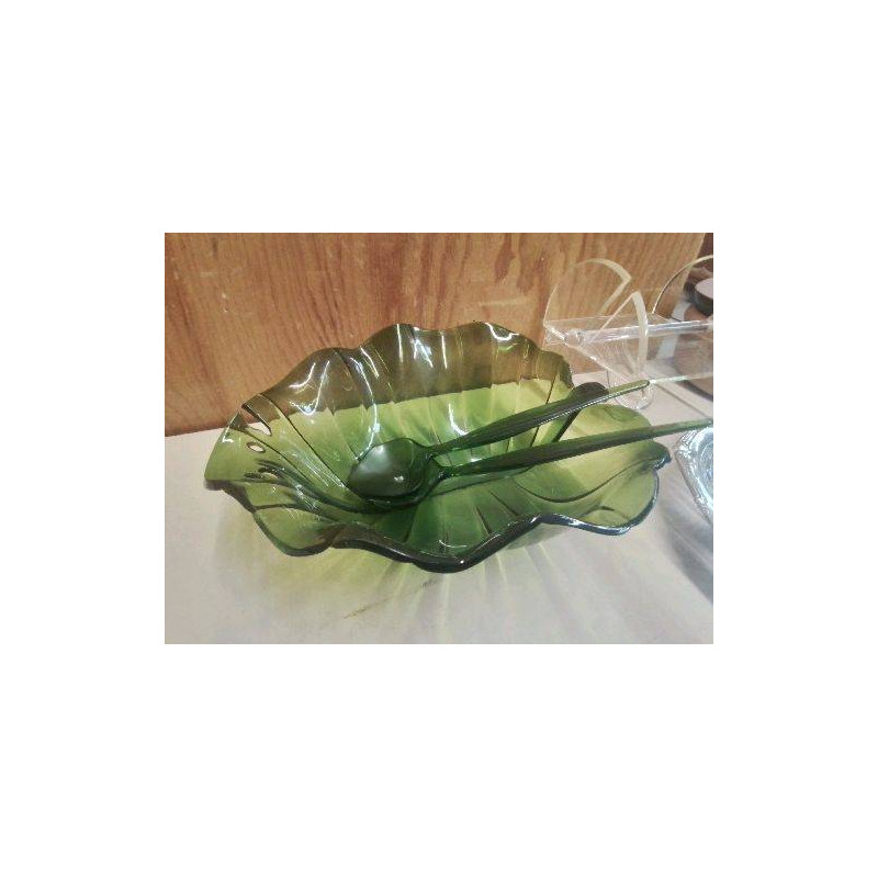 SALADIER EN PLEXI AVEC COUVERT