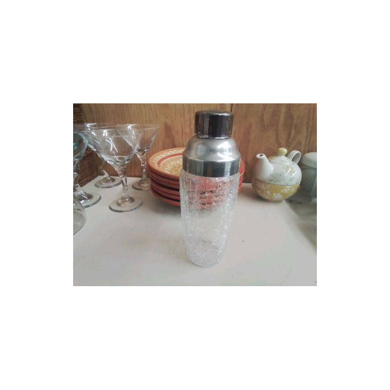 SHAKER EN METAL ARGENTÉ 