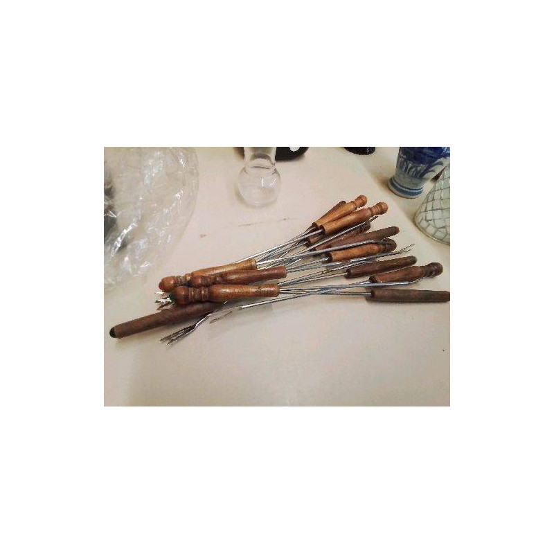 LOT DE PIQUE A FONDUE 