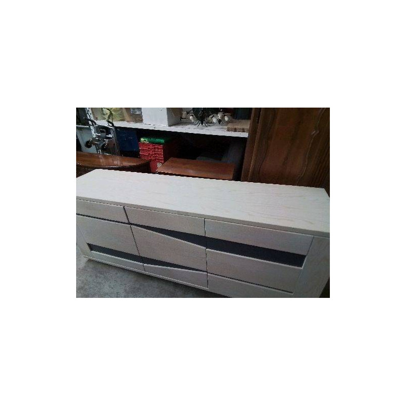 ENFILADE DESIGN CONTEMPORAIN BOIS CERUSÉ