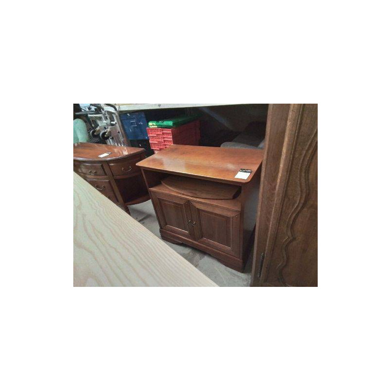 MEUBLE TV EN MERISIER DE STYLE LOUIS PHILIPPE