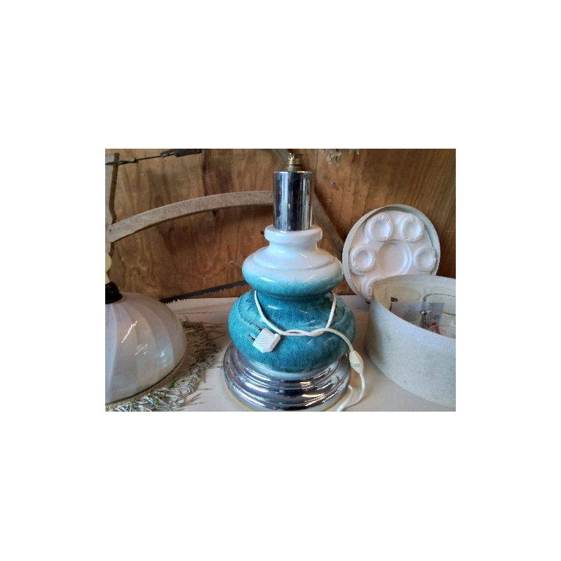 PIED DE LAMPE EN CERAMIQUE 