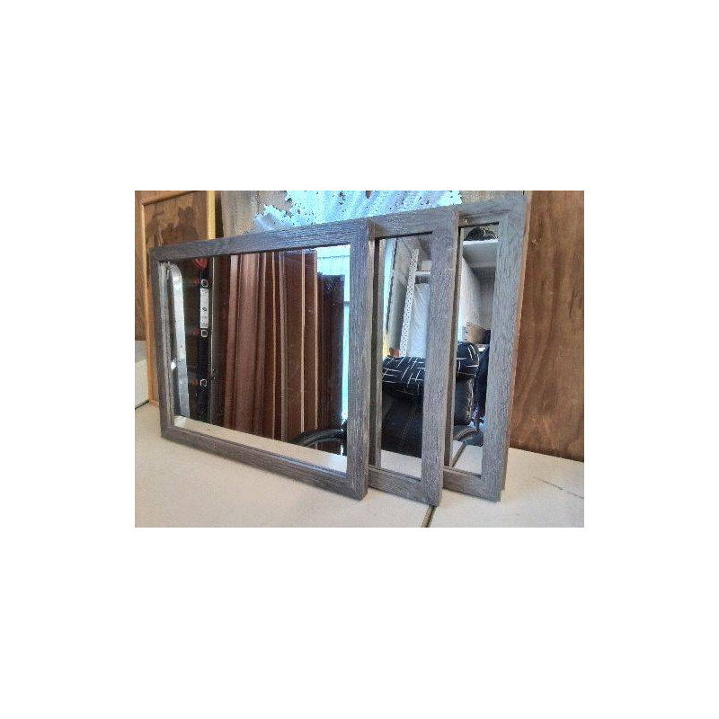 MIROIR RECTANGULAIRE EN BOIS 