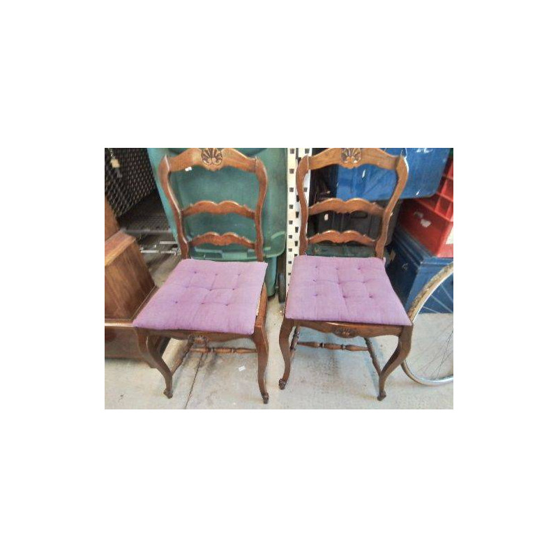 CHAISE PAILLÉ STYLE LOUIS XV