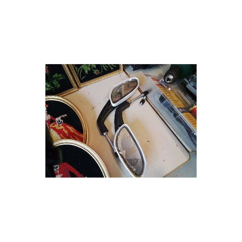 PAIRE DE RETROVISEURS MOTO
