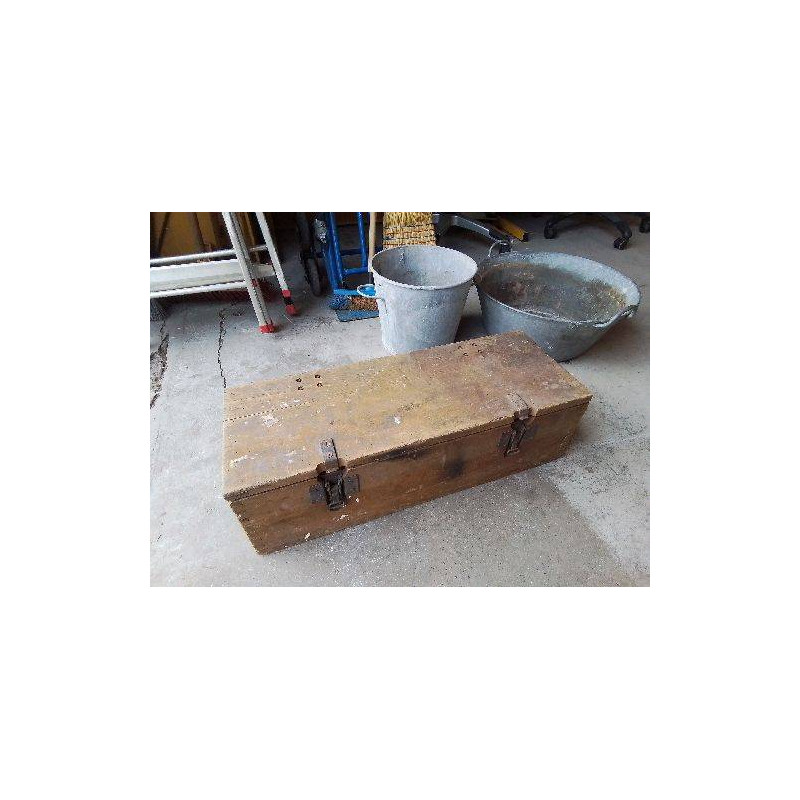 CAISSE MILITAIRE EN BOIS 