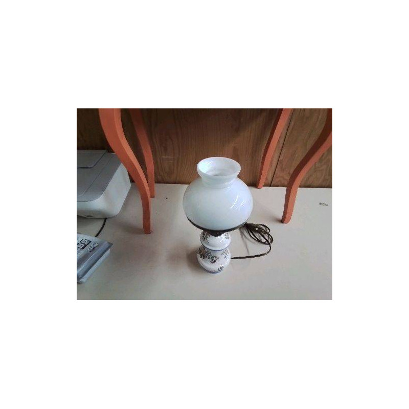 LAMPE MOTIF FLORAL 
