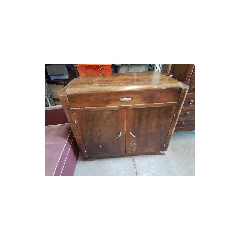 MEUBLE TOURNE DISQUE ART DECO