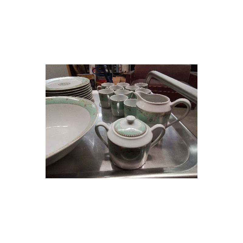 POT À SUCRE EN PORCELAINE 