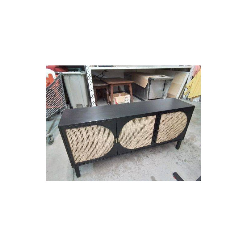 BUFFET MANGUIER NOIRE PORTES CANNÉE REF BGHS164052-MM