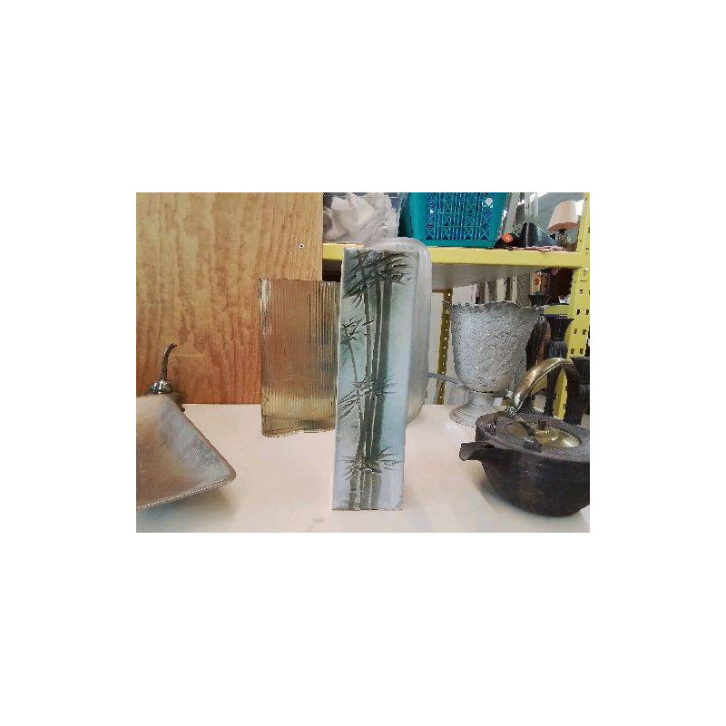 VASE MOTIF BAMBOU 