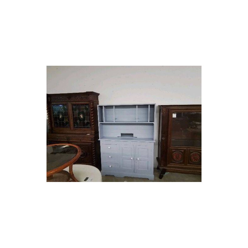 BUFFET DOUBLE CORPS RELOUKER BLEU CIEL 