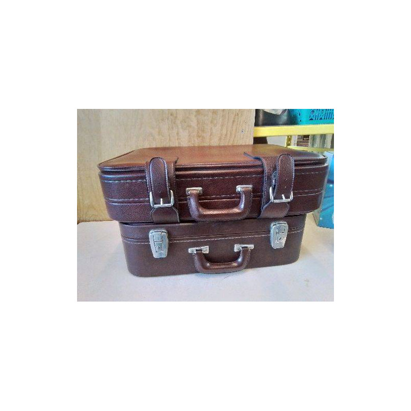 VALISE EN CUIR 