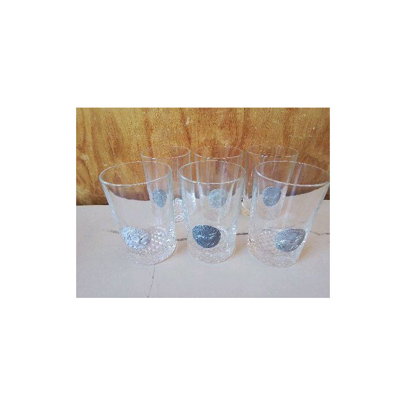 LOT DE 6 VERRES 