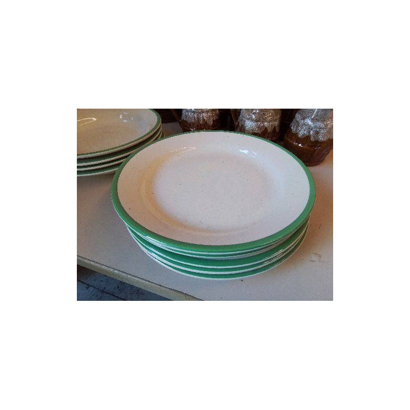 LOT DE 5 ASSIETTES 