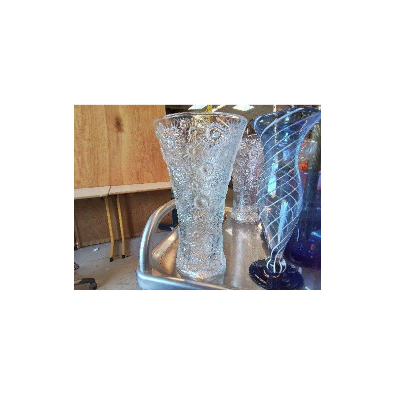 VASE EN VERRE ITALIEN