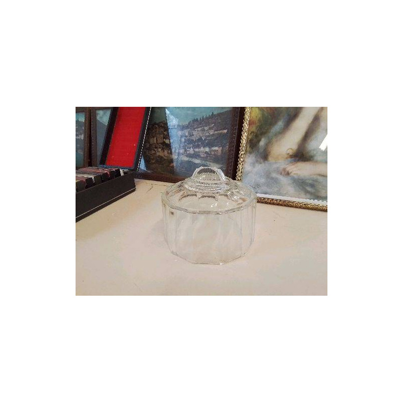 PETITE CLOCHE EN VERRE ART DECO
