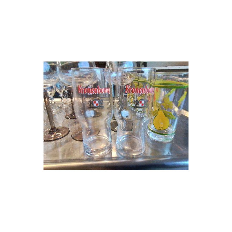 LOT DE 6 VERRES A KRONENBOURG