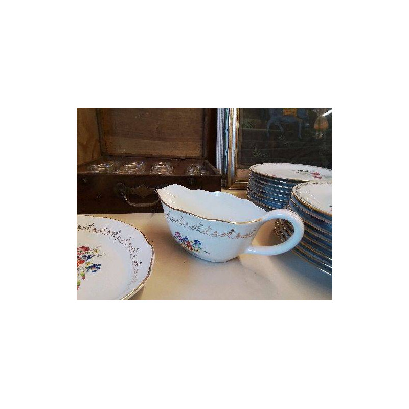 SAUCIÈRE MOTIF FLORAL