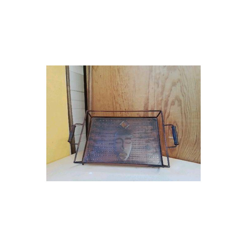 PLATEAU MOTIF AFRICAIN 