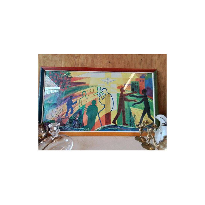 POSTER ENCADRÉ ’ LA RÉCONCILIATION’