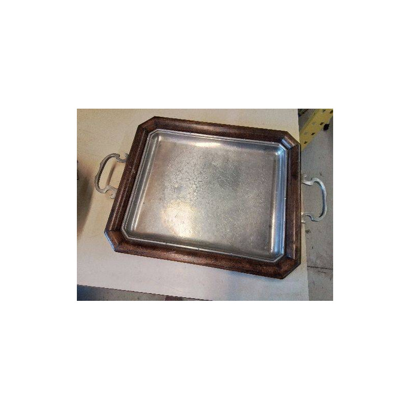 PLATEAU EN ETAIN ART DECO