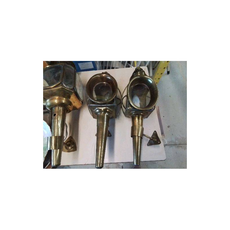 LANTERNE DE FIACRE ÉLECTRIFIÉE 